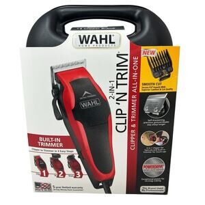 WAHL 2-In-1 Clip' n Trim Clipper & Trimmer All -In-One Kit #79900-1501 NEW